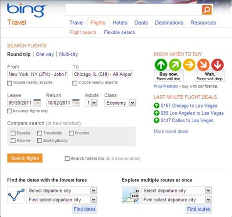bing flight finder|bing travel flight price indicator.